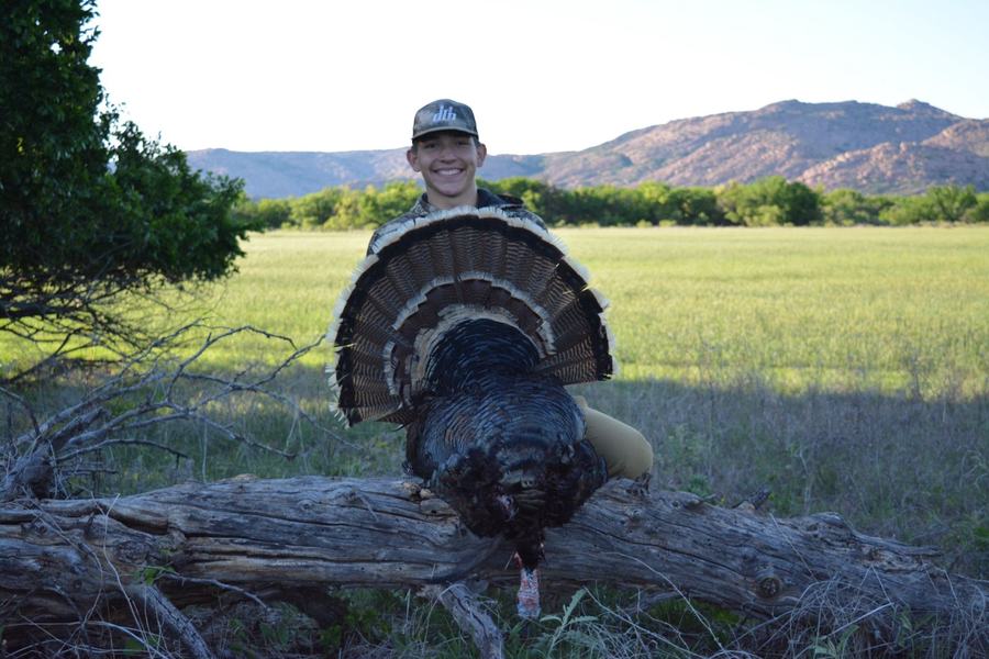 Rio Grande turkey hunt in southwest Oklahoma
