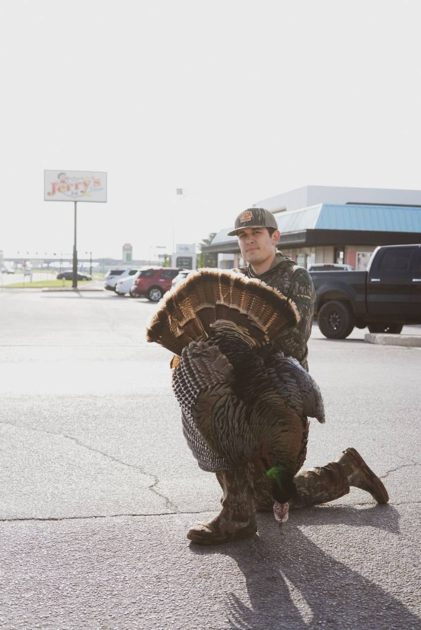Rio Grande turkey hunt with Bitter Creek Outfitters in southwest Oklahoma