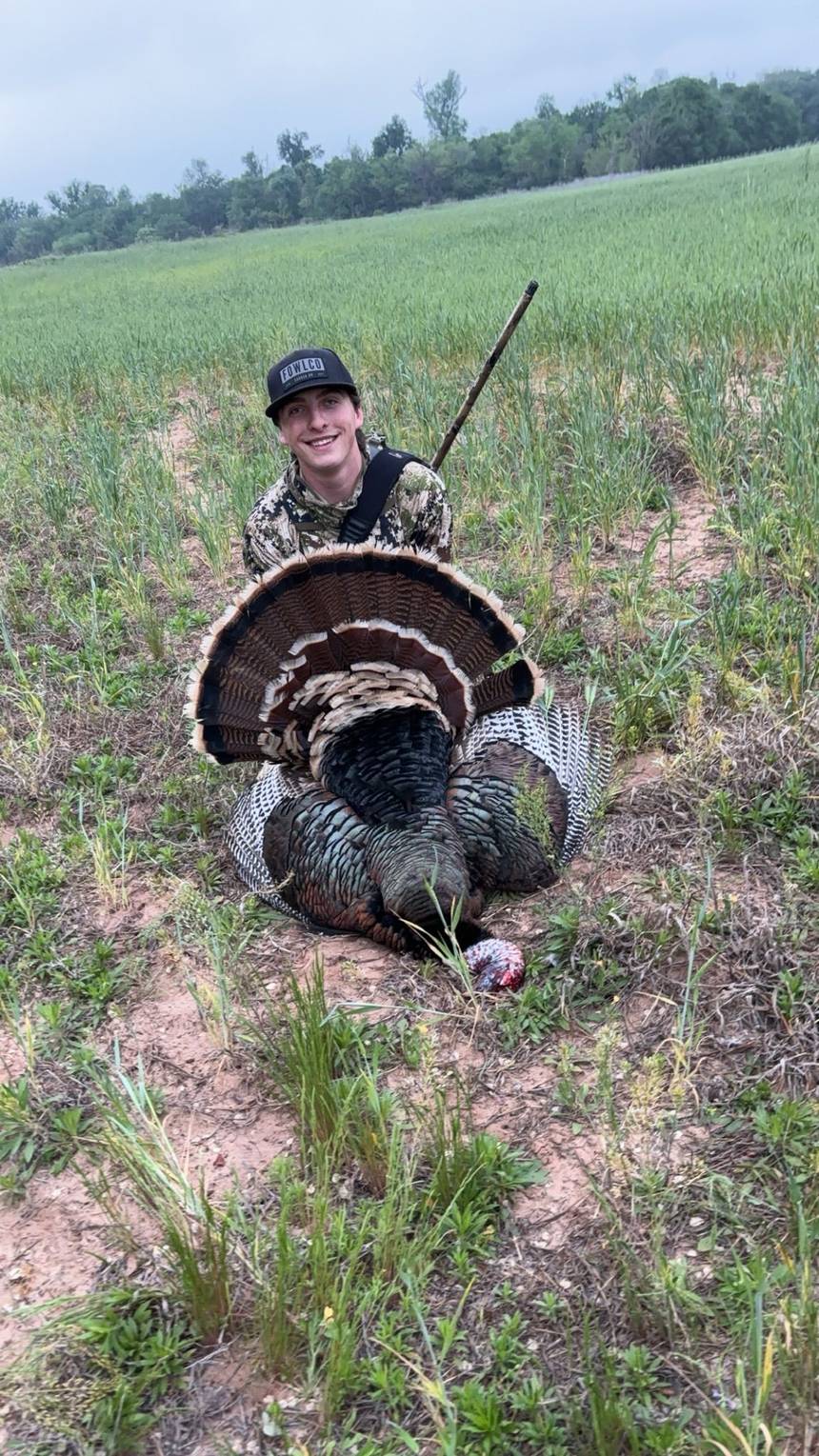 Rio Grande turkey hunt with Bitter Creek Outfitters in southwest Oklahoma